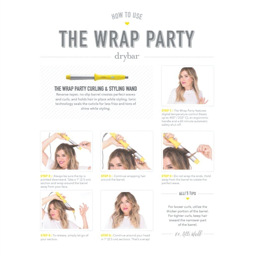 Drybar The Wrap Party Curling and Styling Wand - Image 6