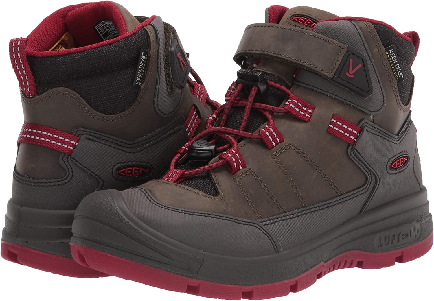 KEEN Unisex-Child Redwood Mid Height Waterproof Snow Boot Hiking - Image 7